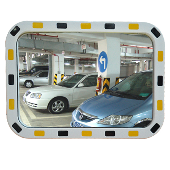 Rectangular Visibility Traffic Mirror